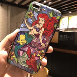 Cute Mermaid Princess Cover For iPhone