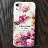 3D Relief Flower Cases For iPhone