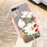 3D Relief Flower Cases For iPhone