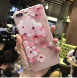 3D Relief Flower Cases For iPhone