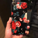 3D Relief Flower Cases For iPhone