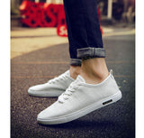 Men Casual Shoes Lace-up Comfortable Men Canvas