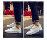 Men Casual Shoes Lace-up Comfortable Men Canvas