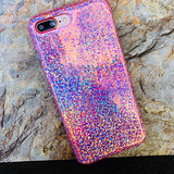 Glitter Laser Phone Case For iPhone 8