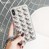 3D Love Heart Phone Case For iphone X