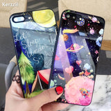 Cute Cartoon Moon Stars Case For iPhone