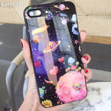 Cute Cartoon Moon Stars Case For iPhone